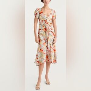 NWT Cinq a Sept Walker Floral‎ Midi Dress - 2